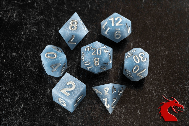Fanroll - Glacial Debris Silicon Dice - 16mm