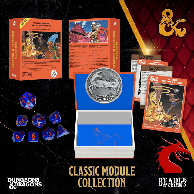 B&G - White Plume Mountain Dice Set