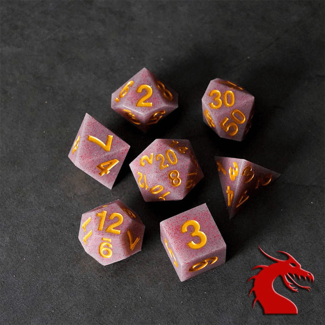 Fanroll - Volcanic Soot Silicon Dice - 16mm