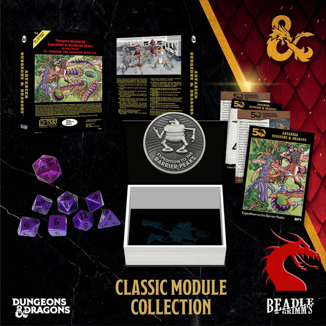 B&amp;G - Expedition to the Barrier Peak Dice Set