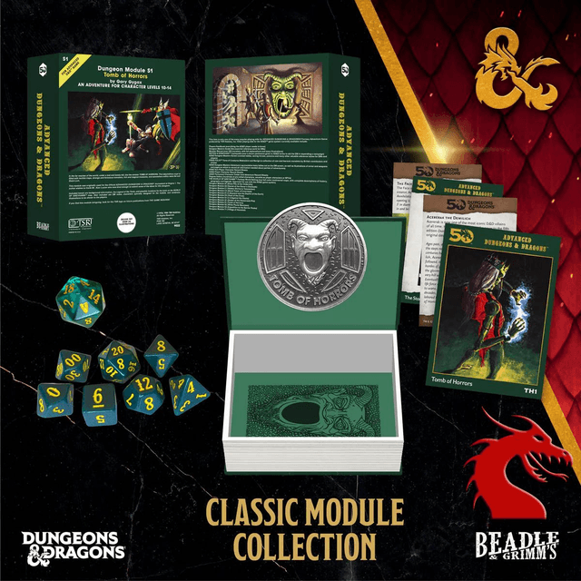 B&amp;G - Tomb of Horrors Dice Set