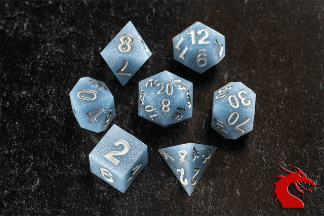 Fanroll - Glacial Debris Silicon Dice - 16mm