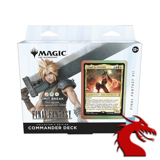 MTG - U/B Final Fantasy Commander Deck - Limit Break (Collectors Edition)