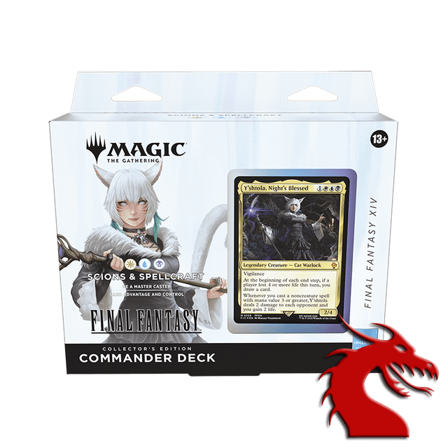 MTG - U/B Final Fantasy Commander Deck - Scions &amp; Spellcraft (Collectors Edition)