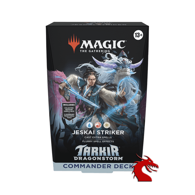 MTG - Tarkir: Dragonstorm Commander Deck - Jeskai Striker