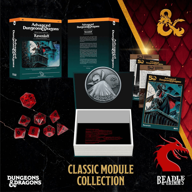 B&amp;G - Ravenloft Dice Set