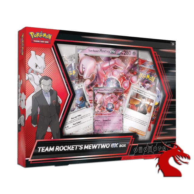 Pokemon - Team Rockets Mewtwo EX box