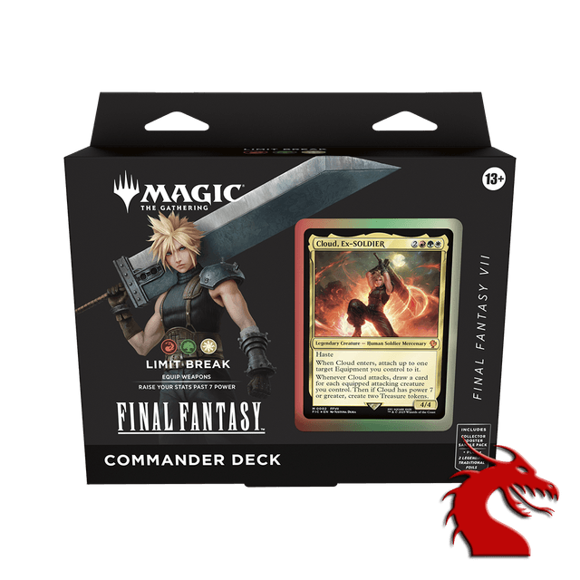 MTG - U/B Final Fantasy Commander Deck - Limit Break