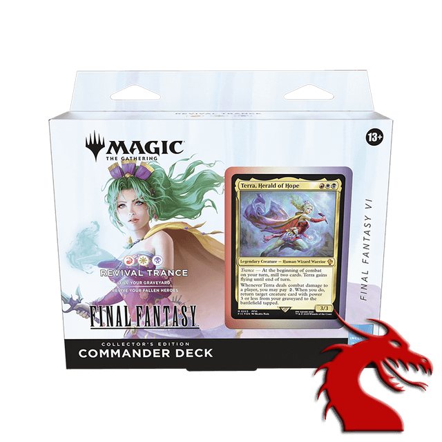 MTG - U/B Final Fantasy Commander Deck - Revival Trance (Collectors Edition)