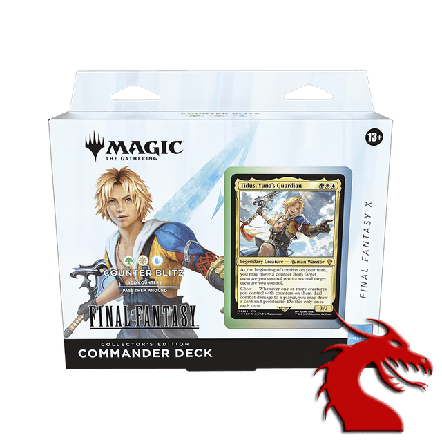 MTG - U/B Final Fantasy Commander Deck - Counter Blitz (Collectors Edition)