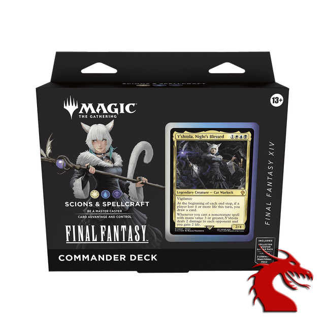 MTG - U/B Final Fantasy Commander Deck - Scions &amp; Spellcraft